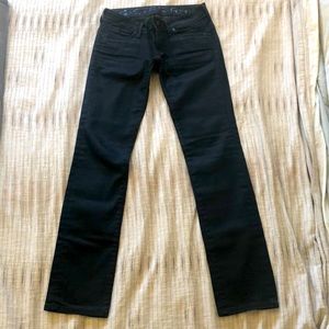 G-Star Corvet black waxed jeans 27x34